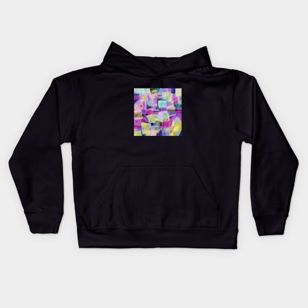 Festival of colors Kids Hoodie by Colorandmagic